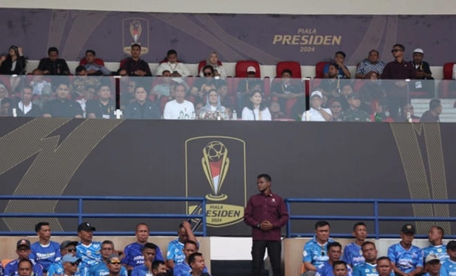Piala Presiden 2024 Resmi Dibuka, Dihadiri Langsung Presiden Jokowi dan Ibu Negara