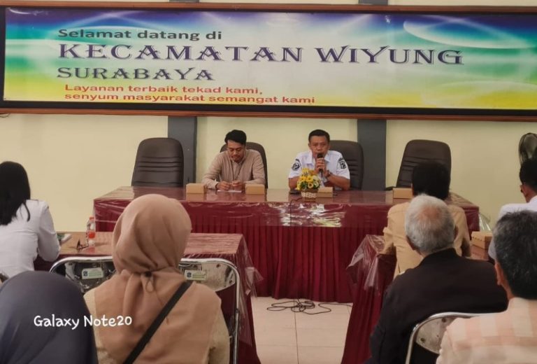 BPJamsostek Surabaya Darmo Sosialisasi ke Pekerja Potensial di Kec. Wiyung