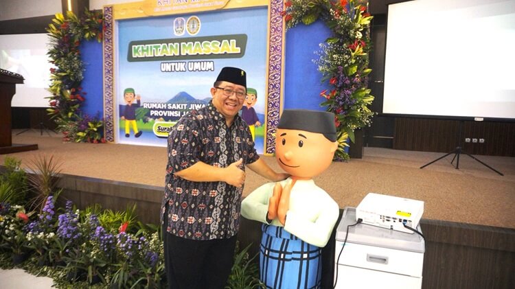 70 Anak Ikuti Khitan Massal di Rumah Sakit Jiwa Menur