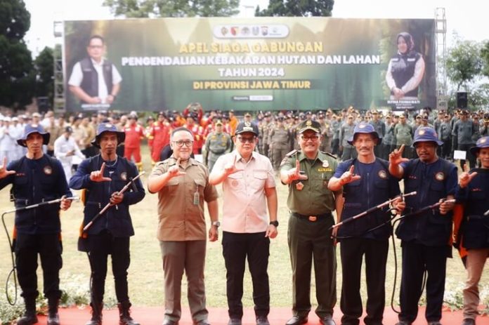 Jatim Apel Pengendalian Karhutla