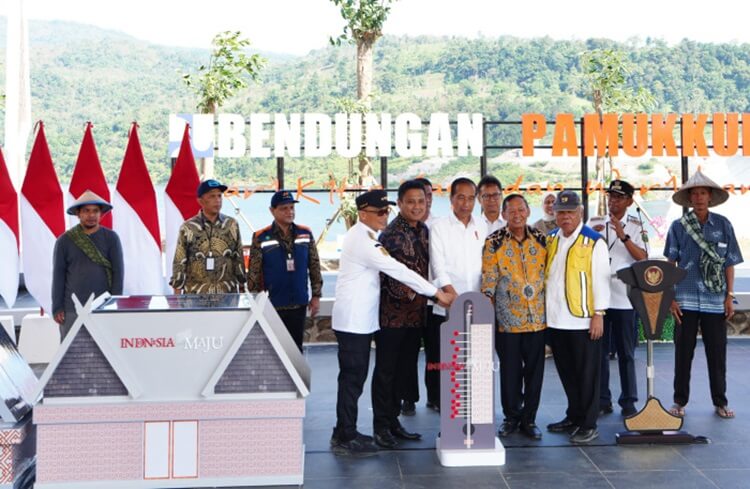 Jokowi Bendungan Pamukkulu