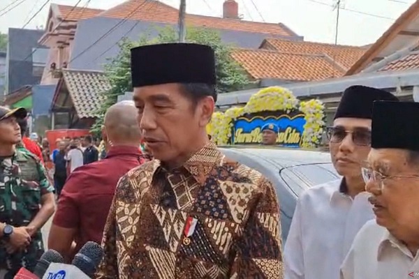 Presiden Jokowi Berdukacita atas Wafatnya