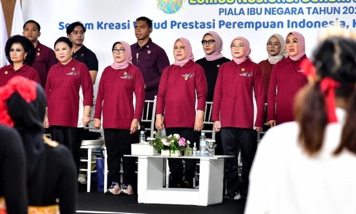 Senam Kreasi Piala Ibu Negara 2024