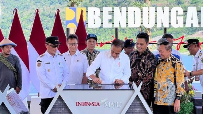 Jokowi Bendungan Pamukkulu