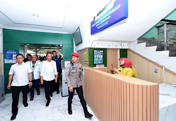 Jokowi RSUD H. Andi Sulthan Daeng