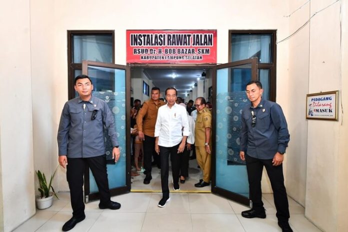 Jokowi RSUD Bob Bazar
