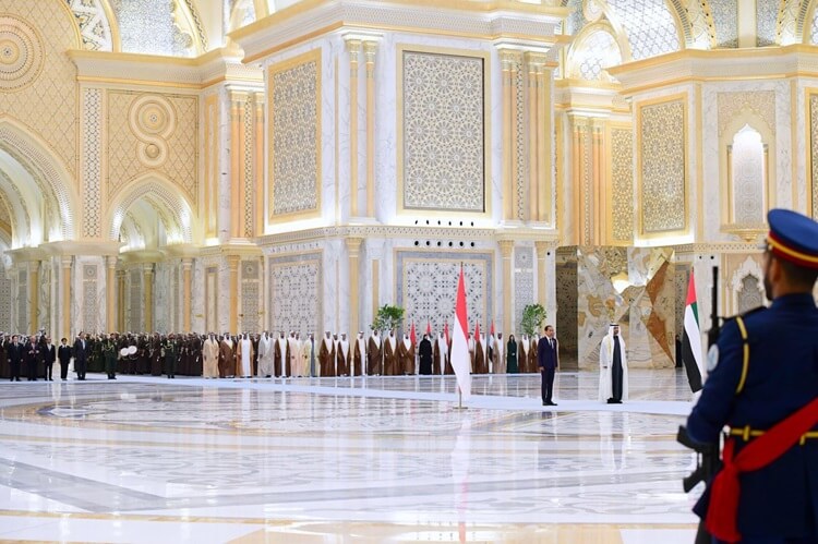 Jokowi Qasr Al Watan