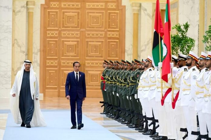 Jokowi Qasr Al Watan