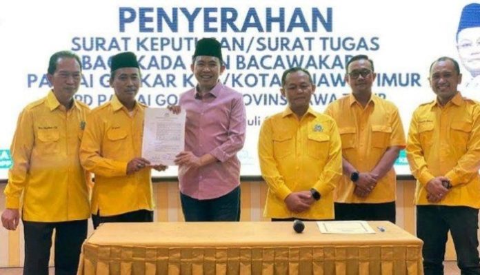Golkar Beri Surat Tugas Gus Fawait