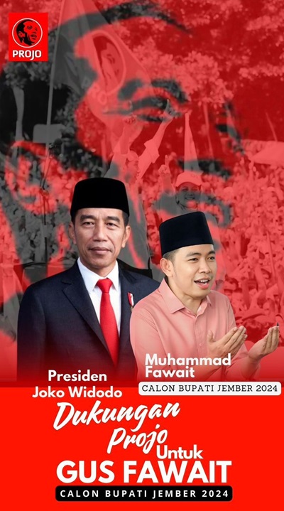 PROJO Dukung Kemenangan Gus Fawait 
