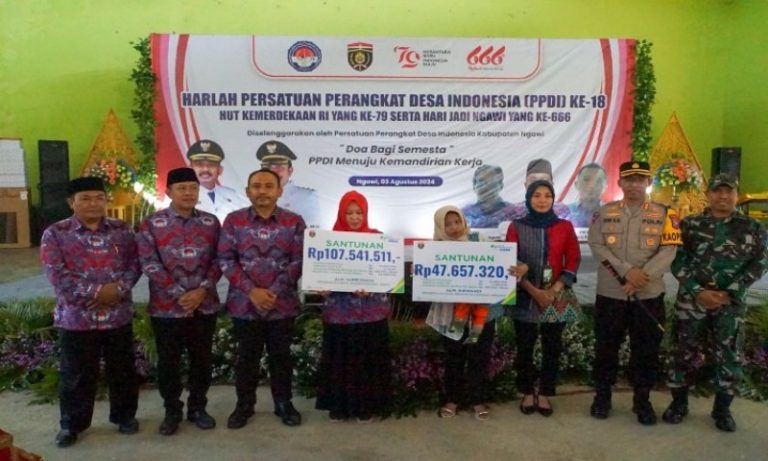 Perangkat Desa Meninggal Dunia BPJS Ketenagakerjaan Serahkan Santunan ke Ahli Waris