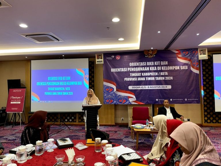 Perwakilan BKKBN Provinsi Jawa Timur Gelar Orientasi BKB KIT Stunting dan KKA di Sidoarjo