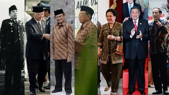 Daftar Reshuffle Kabinet dari Era Presiden
