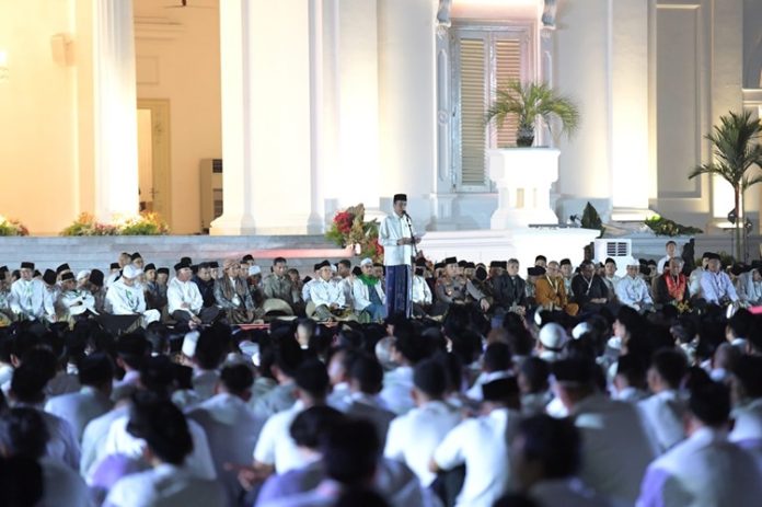 Jokowi Zikir Doa Kebangsaan