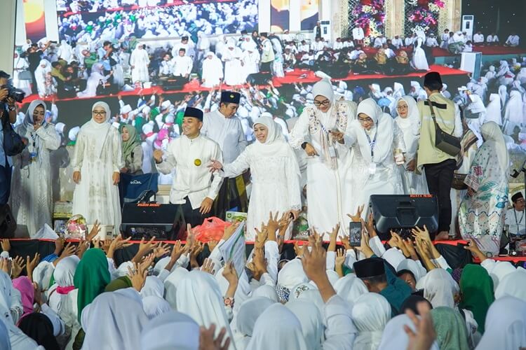 Khofifah Pengajian Maulid Nabi
