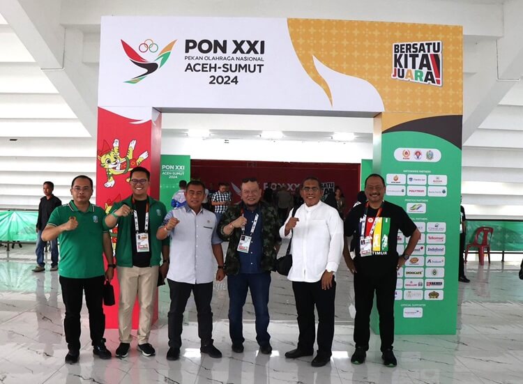 Pantau Venue PON di Medan, Ketua DPD RI Saksikan Pertandingan Bowling dan Wushu