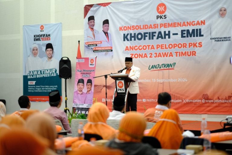 Konsolidasi Pemenangan Khofifah-Emil di Jember, Ketua PKS Jatim Puji Kinerja Khofifah Periode Pertama