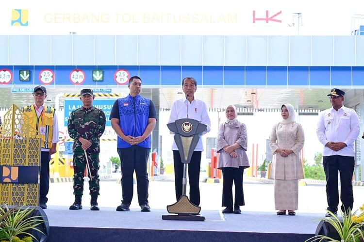 Resmikan Ruas Jalan Tol Sigli-Banda Aceh, Presiden Jokowi: Dorong Pertumbuhan Ekonomi Aceh
