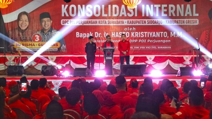 Hasto Safari Politik Jatim