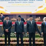Pelantikan Pimpinan DPRD Jatim