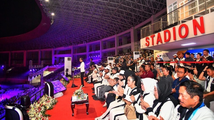 Jokowi Peparnas XVII