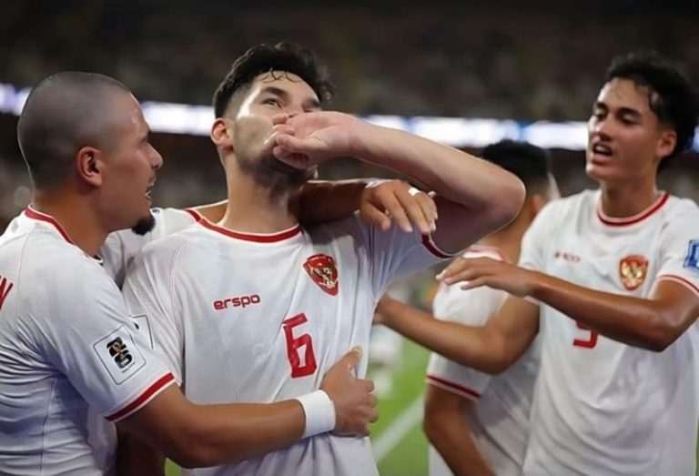 Timnas Indonesia Gagal Menang, Imbang 2-2 Melawan Bahrain di Kualifikasi Piala Dunia 2026