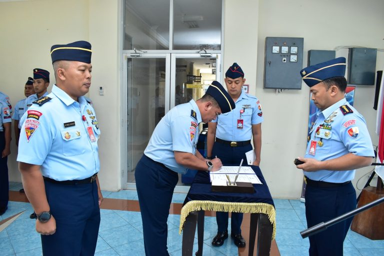 Danlanud Muljono Pimpin Sertijab Kadisops