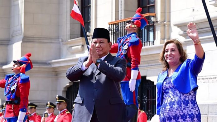 Prabowo Istana Pemerintahan Peru