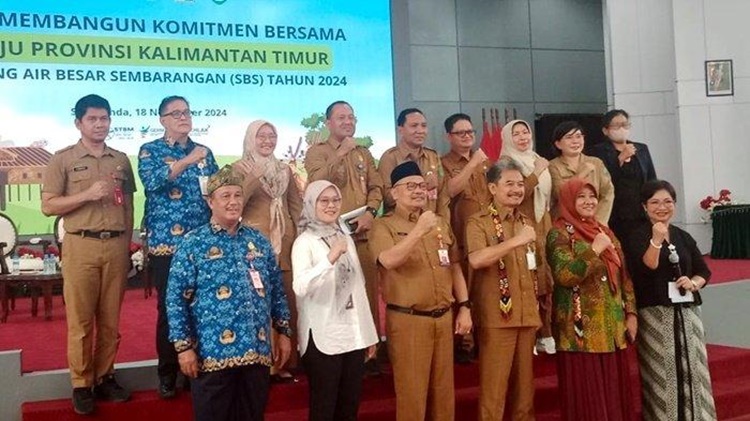 Pemprov Kaltim Komitmen Wujudkan Akses Sanitasi Layak dan Stop BABS