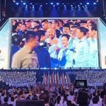 Momen Prabowo Salami Titiek Soeharto Disambut Tepuk Tangan Hadirin di Acara GSN