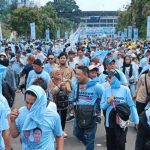 Presiden Prabowo Deklarasi GSN, Ribuan Massa Geruduk GBK