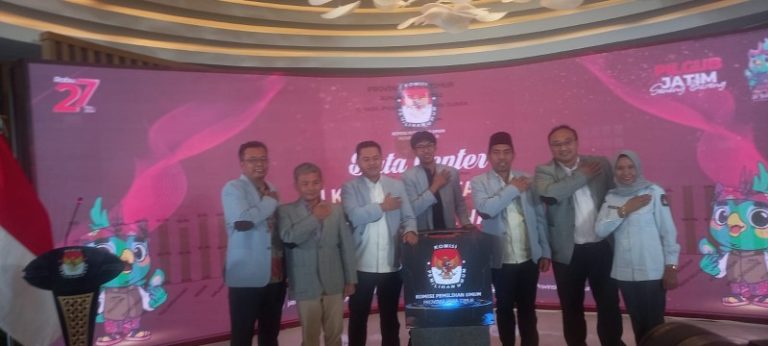 KPU Jatim Launching Data Center untuk Percepatan Informasi Seputar Pelaksanaan Pilkada 2024