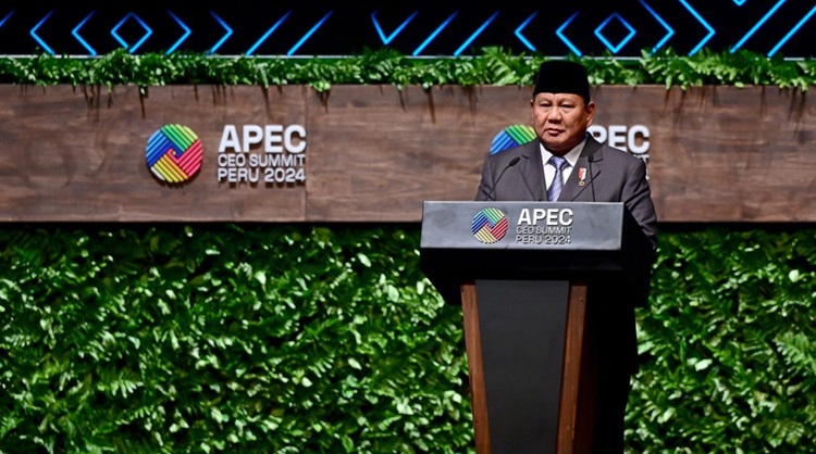 Sampaikan Pidato Utama di APEC CEO Summit, Presiden Prabowo: Dorong Kerja Sama Ekonomi di Kawasan Pasifik