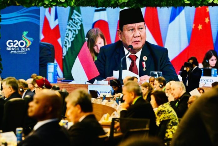 KTT G20 Brasil Prabowo