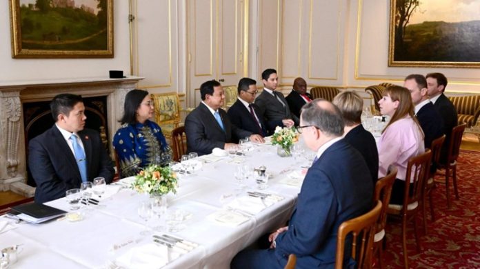 Prabowo Wakil PM Angela Rayner