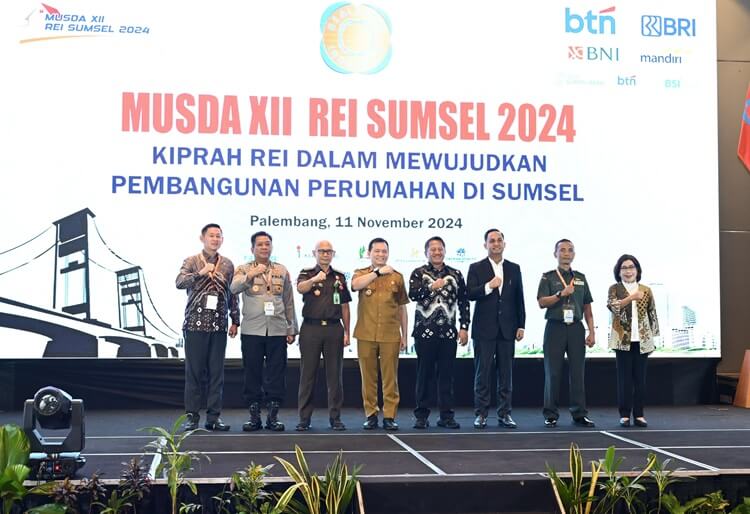 Pj Gubernur Sumsel Ajak DPD REI Dukung Program 3 Juta Rumah Kementerian Perkim RI