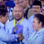 Momen Prabowo Salami Titiek Soeharto Disambut Tepuk Tangan Hadirin di Acara GSN.