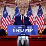 Donald Trump Deklarasi Kemenangan di Pilpres AS 2024.