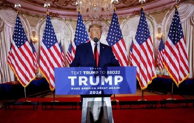 Donald Trump Deklarasi Kemenangan