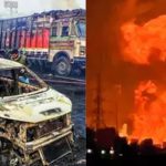 Insiden Truk Tangki Gas Meledak Tewaskan 12 Orang dan Puluhan Luka-luka di India