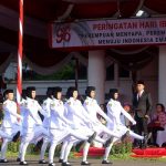 Pemkot Surabaya Peringati Hari Bela Negara, Hari Ibu dan Penutupan MSIB di Halaman Balai Kota.