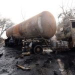 Insiden Truk Tangki Gas Meledak Tewaskan 12 Orang dan Puluhan Luka-luka di India.