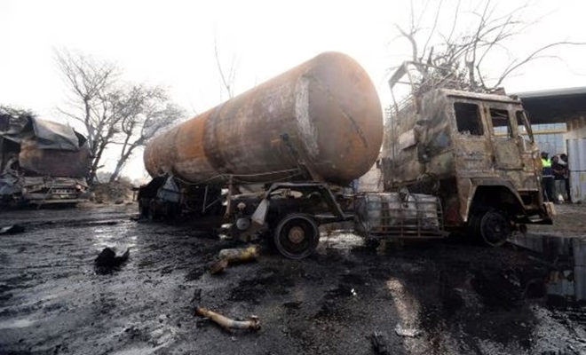 Insiden Truk Tangki Gas Meledak