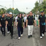 Puncak Perayaan Hari Jadi, RSUD Dr. Soetomo Gelar Jalan Sehat Bersama Pj. Gubernur.