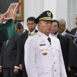 Presiden Prabowo Subianto Lantik Muhidin sebagai Gubernur Kalimantan Selatan.