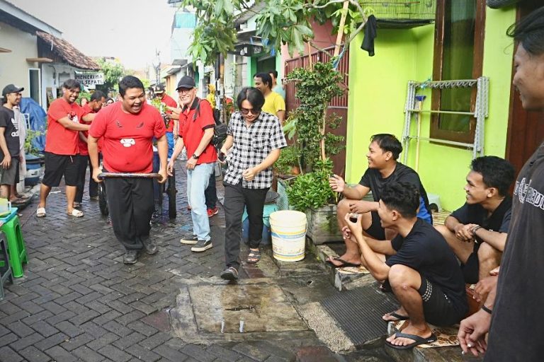 PDIP Surabaya Tunjukkan Semangat Gotong Royong Warnai Perayaan HUT ke-52 di Bendul Merisi