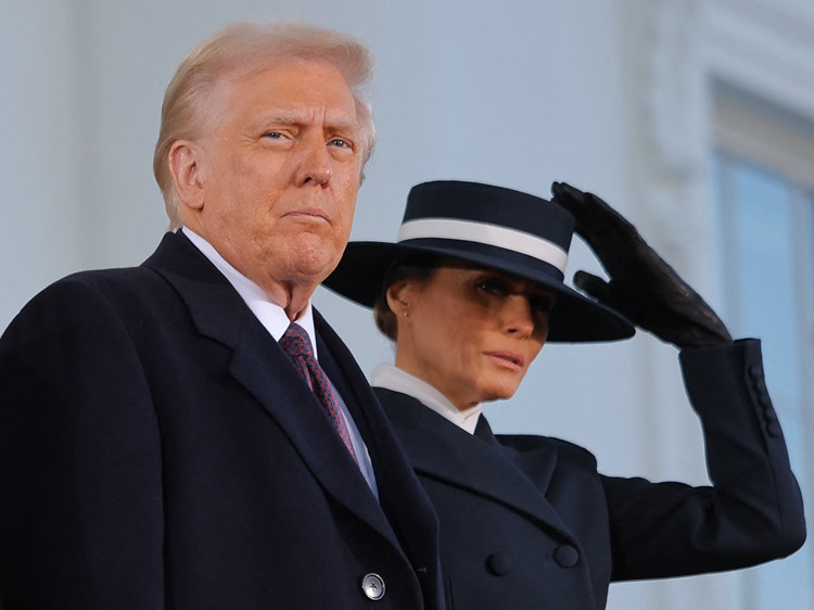 Topi Melania Trump Jadi Sorotan di Hari Pelantikan Donald Trump