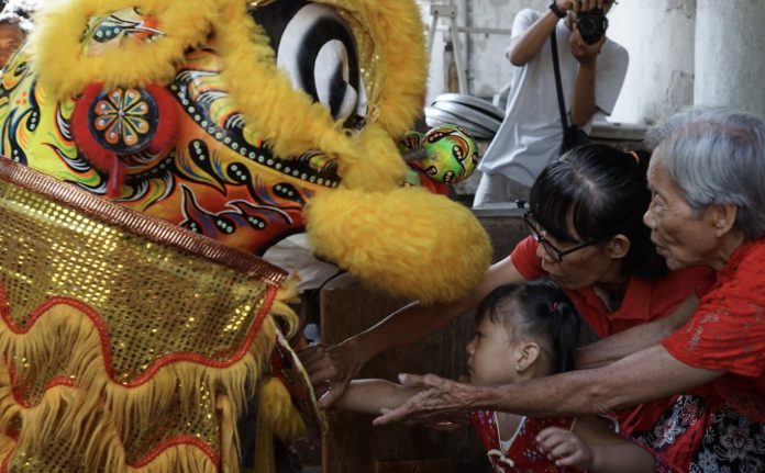 Perayaan imlek di Surabaya