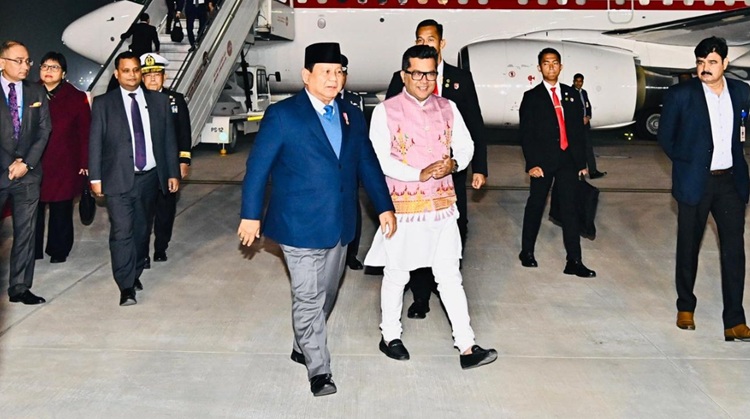 Prabowo Perayaan Hari Republik India