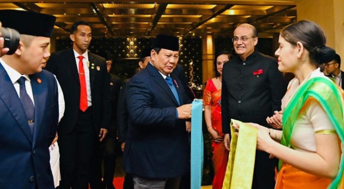 Prabowo India Mahasiswa